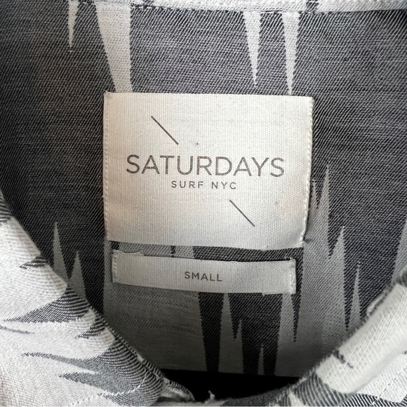 Saturdays Surf NYC Button Front Shirt - Picture 4 of 5